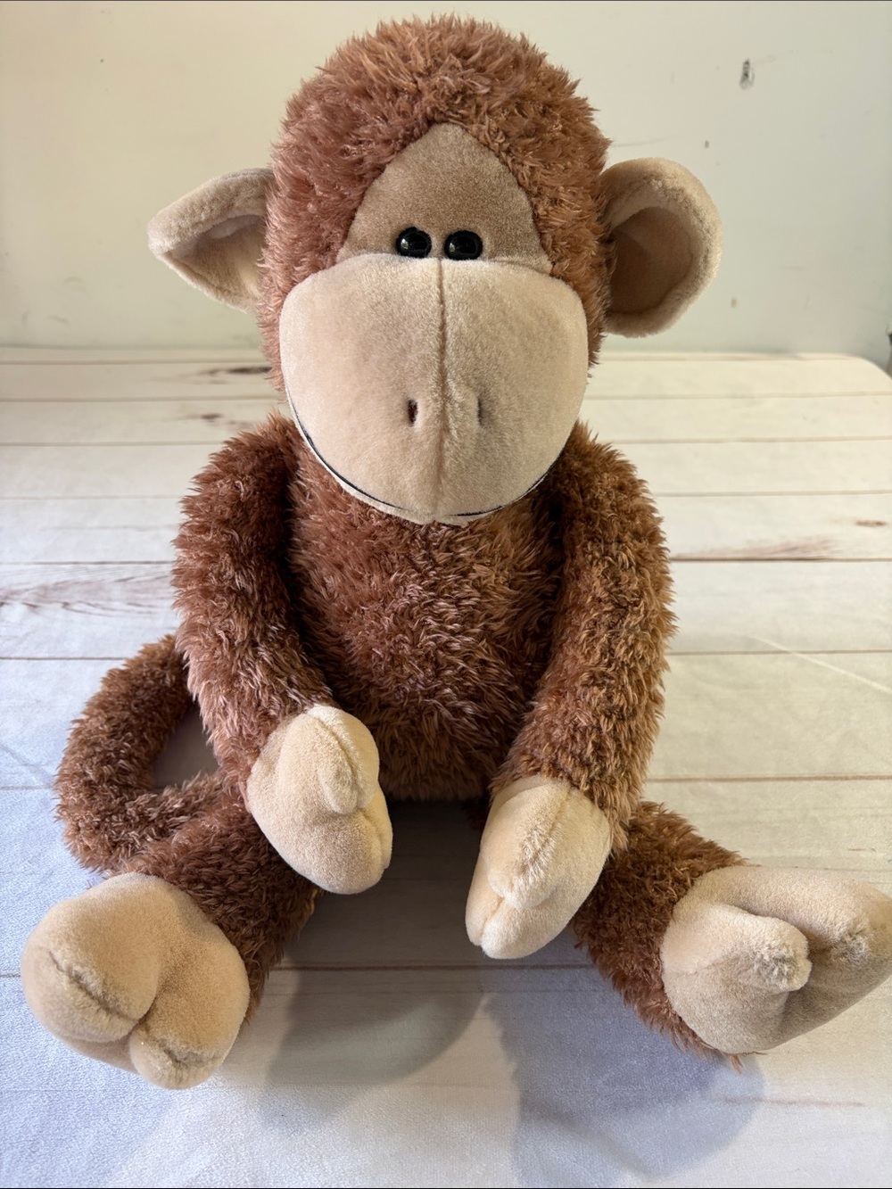 Gund Vintage Brown Plush Monkey Stuffed Animal